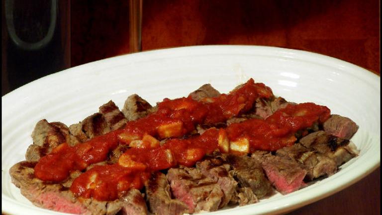Texas Style Sliced Steak Created by NcMysteryShopper