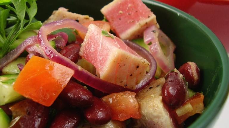 Warm Tuna and Bean Salad Created by Thorsten