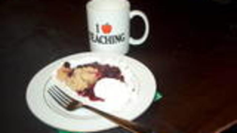 Blueberry Crisp created by Chef1MOM-Connie