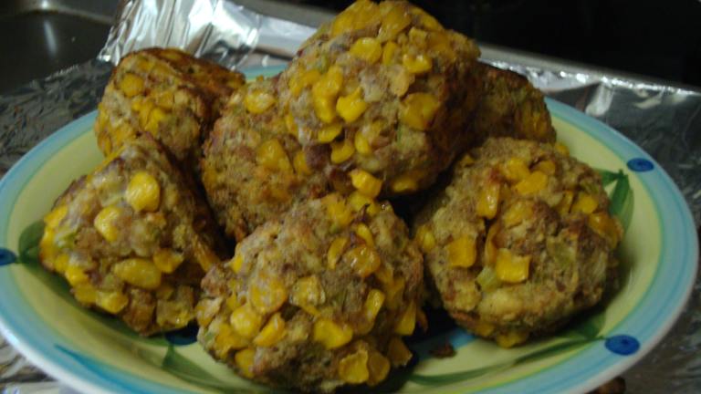 Tasty Baked Corn Balls Created by chwild