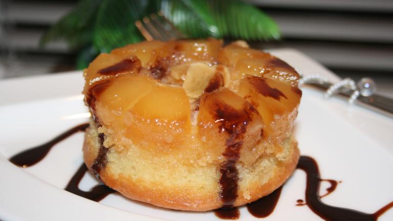 Pineapple-Garlic Upside Down Cake created by Tinkerbell