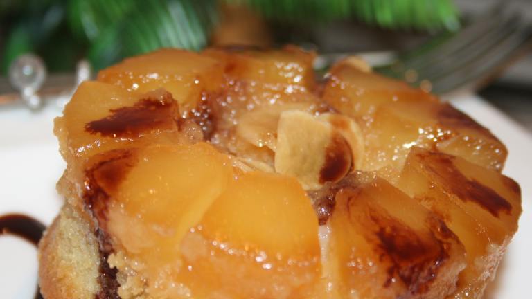 Pineapple-Garlic Upside Down Cake Created by Tinkerbell