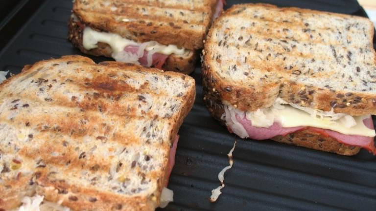 Classic Cheesy Reuben Sandwich Created by Redsie