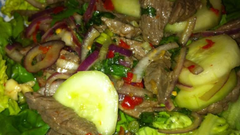 Taste of Thai Beef Salad - Yam Nuea Created by Chesonis