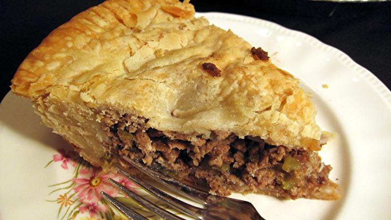 Tourtiere (French Canadian Meat Pie) - Dairy Free created by Dreamer in Ontario