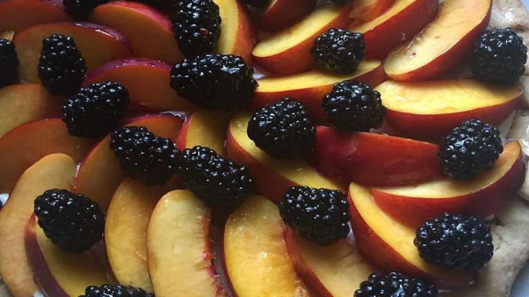 Easy Summer Fruit Tart Created by Betty Rocker