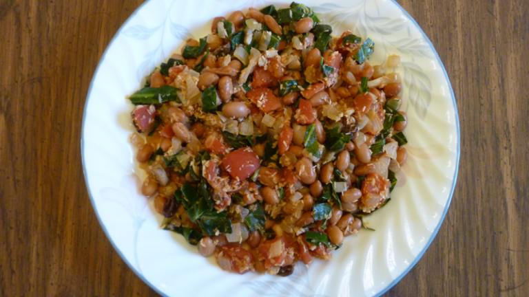 African Beans With Collards Created by Anne Sainz
