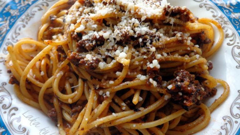 Whole-Wheat Spaghetti Bolognese Created by Laka 