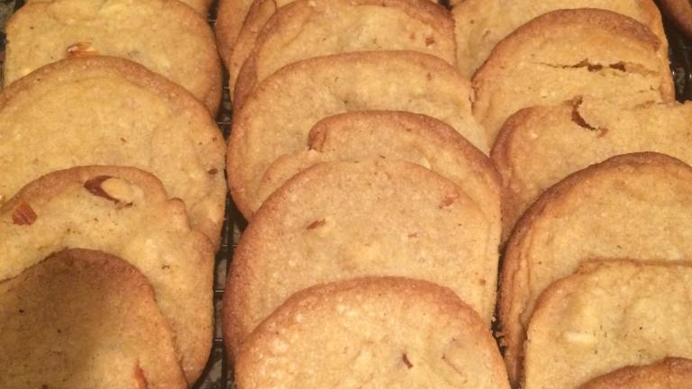 Almond Cookies Created by Late Night Gourmet