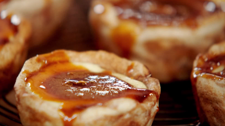 Jamie Oliver's Portuguese Custard Tarts created by Smoke Signals