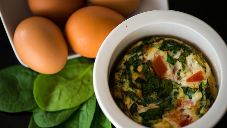 Egg and Spinach Pot created by Fit Cookin