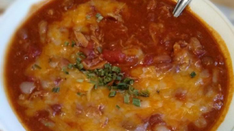 Slow Cooker Chunky Chicken Chili created by samanthad