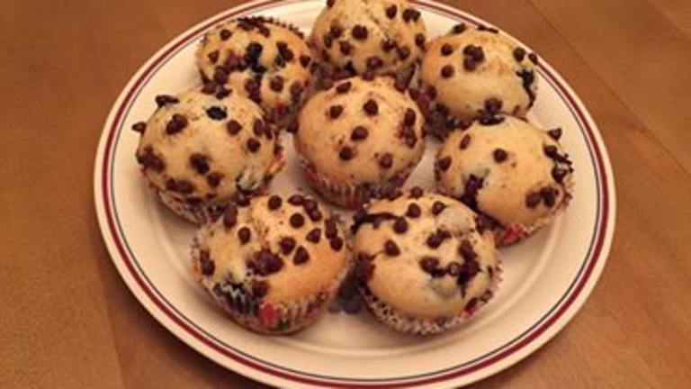 Vegan Blueberry Chocolate Chip Muffins created by KinsRecipes4