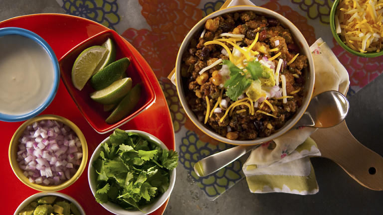 Healthy Bison Chili Created by Food.com