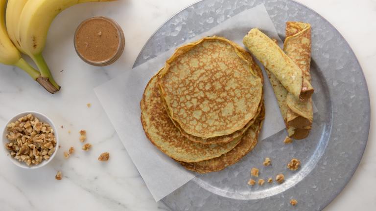 Flourless Banana Bread Pancakes Created by Food.com