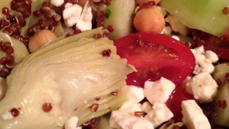 Mediterranean Quinoa Salad Created by Heather N.
