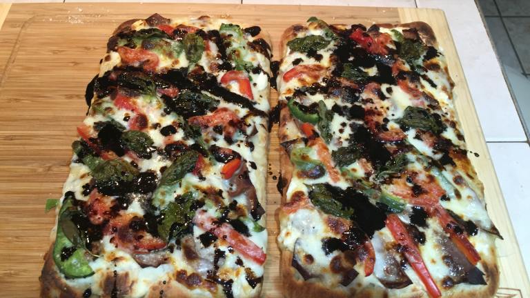 Bob’s Philly Cheesesteak Flatbread Pizza Created by Bob Pope