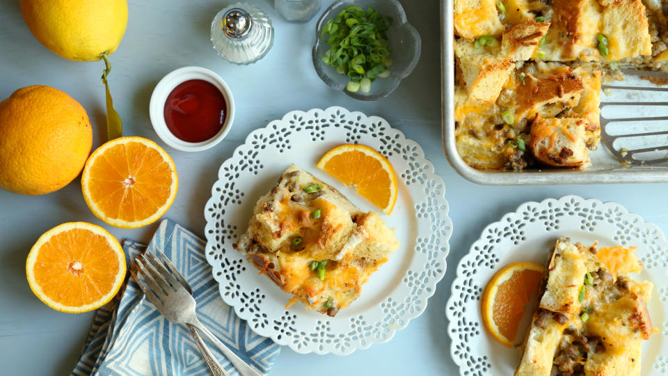 Sausage & Cheese Breakfast Casserole