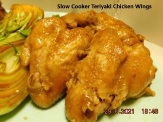 Slow Cooker Teriyaki Chicken Wings