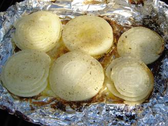 Parmesan Grilled Sweet Onions