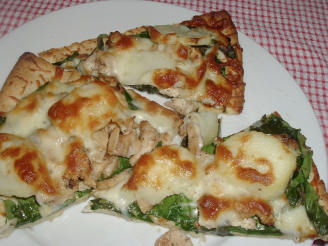 Chicken Florentine Pizza