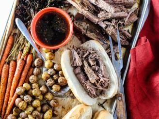 French Dip Roast Beef for the Crock Pot