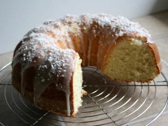 Coconut Bundt Cake With Powdered-Sugar Glaze