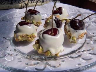 Chocolate Pistachio Cherries