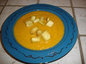 Cream of Sweet Potato Soup (Crema Di Papata Dolci E Gabretti)