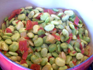 Lima Beans With Bacon
