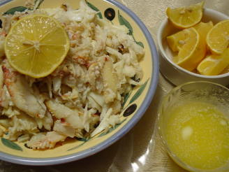 Lemon Garlic Butter Sauce for Crab (or Seafood)