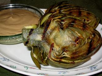 Grilled Artichokes With Worcestershire Aioli