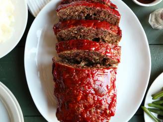 Awesome and Simple Italian Garlicky Meatloaf