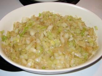 Cabbage and Onion Saute