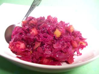 Red Cabbage W/Apples and Grape Jelly