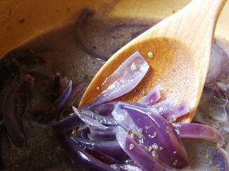 Andreas Viestad's Norwegian Red Onion Soup With Port and Jarlsbe