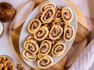 Raspberry Swirl Cookies