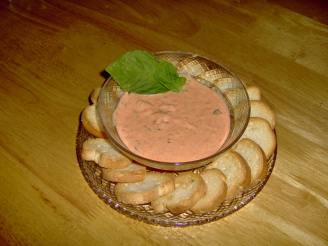Roasted Red Bell Pepper and Garlic Dip