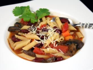 Red Bean Stew With Pasta (Pasta Fagioli)