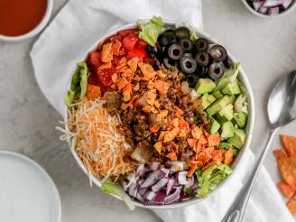 Kittencal's Taco Salad for a Crowd
