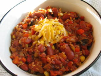 Easy Spicy Vegetarian Chili