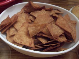 Low-Fat Cinnamon Tortilla Chips