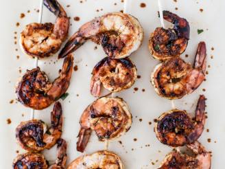 Grilled Shrimp With Garlic & Herbs