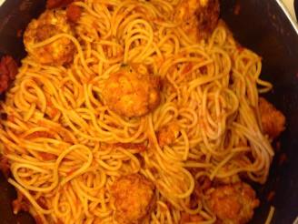 Spaghetti & Tofu " Meatballs "