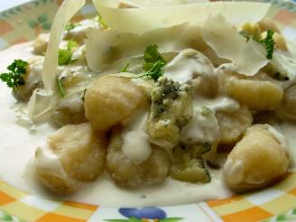 Potato Gnocchi With Gorgonzola