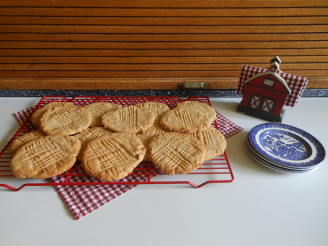 Giant Chewy Peanut Butter Cookies