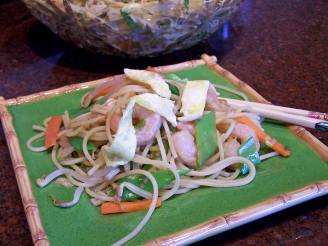 Szechuan Shrimp Noodle Salad
