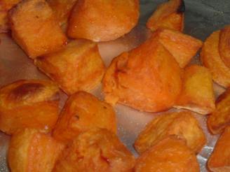 Oven  Roasted Glazed Sweet Potatoes