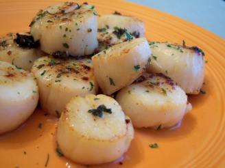 Coquilles St Jacques a La Provencale - Scallops With Garlic