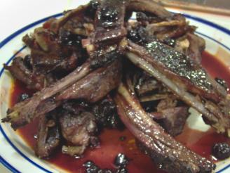 Hot & Sticky Venison Ribs With Brew Berry BBQ Sauce